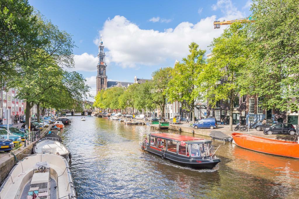 Houseboat Studio With Canalview And Free Bikes Amsterdam Zimmer foto